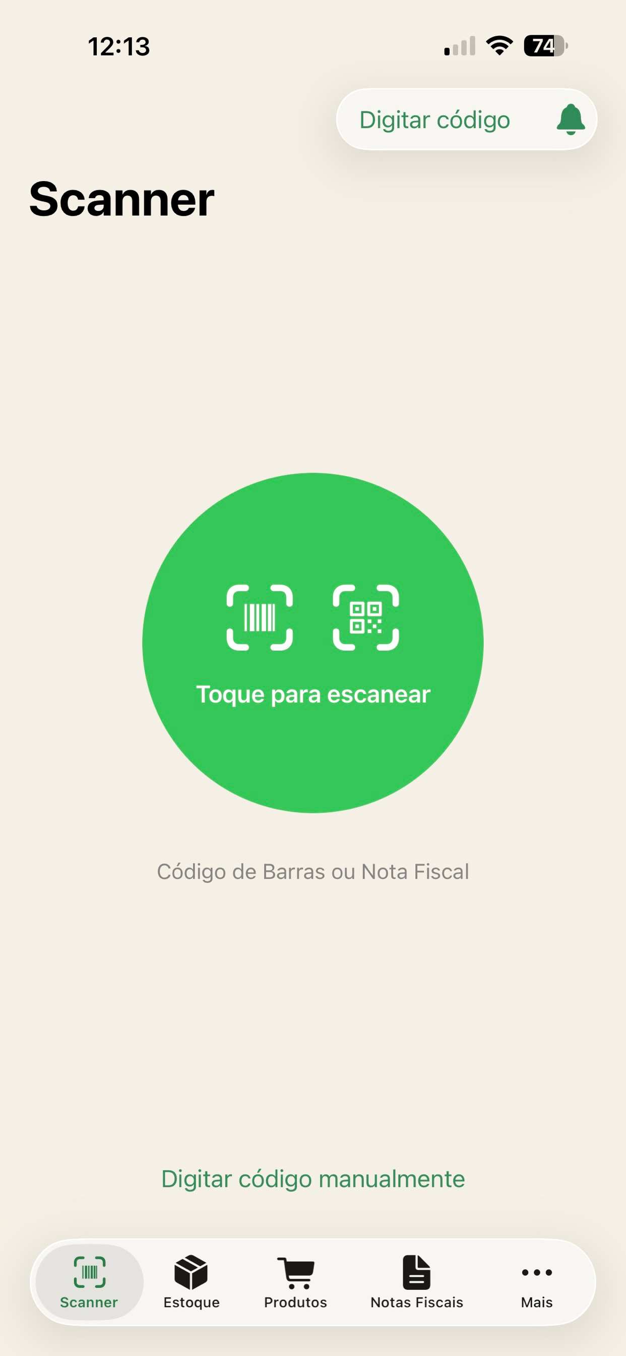 Estoque Doméstico