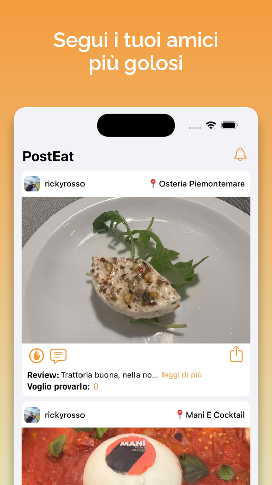 #4. PostEat (iOS) 由: Riccardo Rossotti