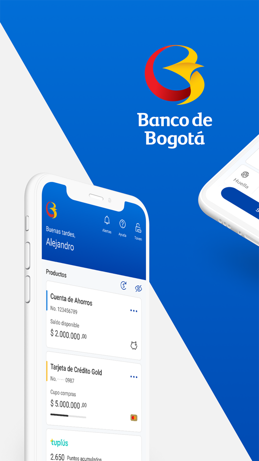#1. Banco de Bogotá (iOS) Podle: Banco de Bogotá