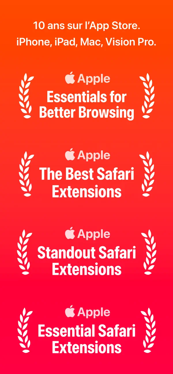 Screenshot #1 pour AdBlock Pro pour Safari