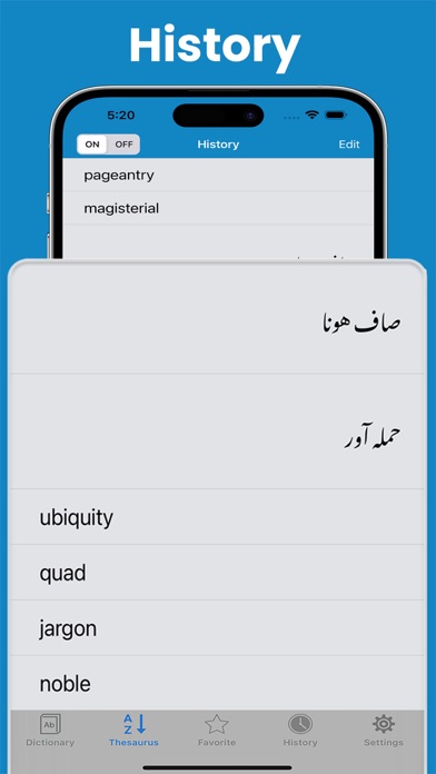 English to Urdu - Dictionary Screenshot