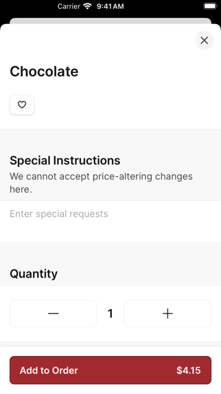 App screenshot
