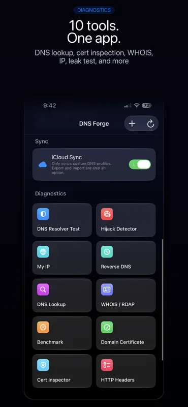 DNS Forge: Private & Secure screenshot 2 of 8