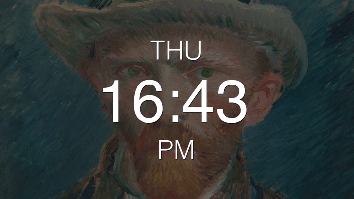 Captura de pantalla de la aplicación