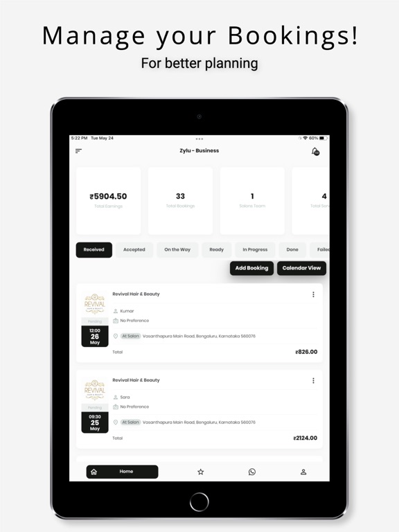 Screenshot #5 pour Zylu Business: Salon Software