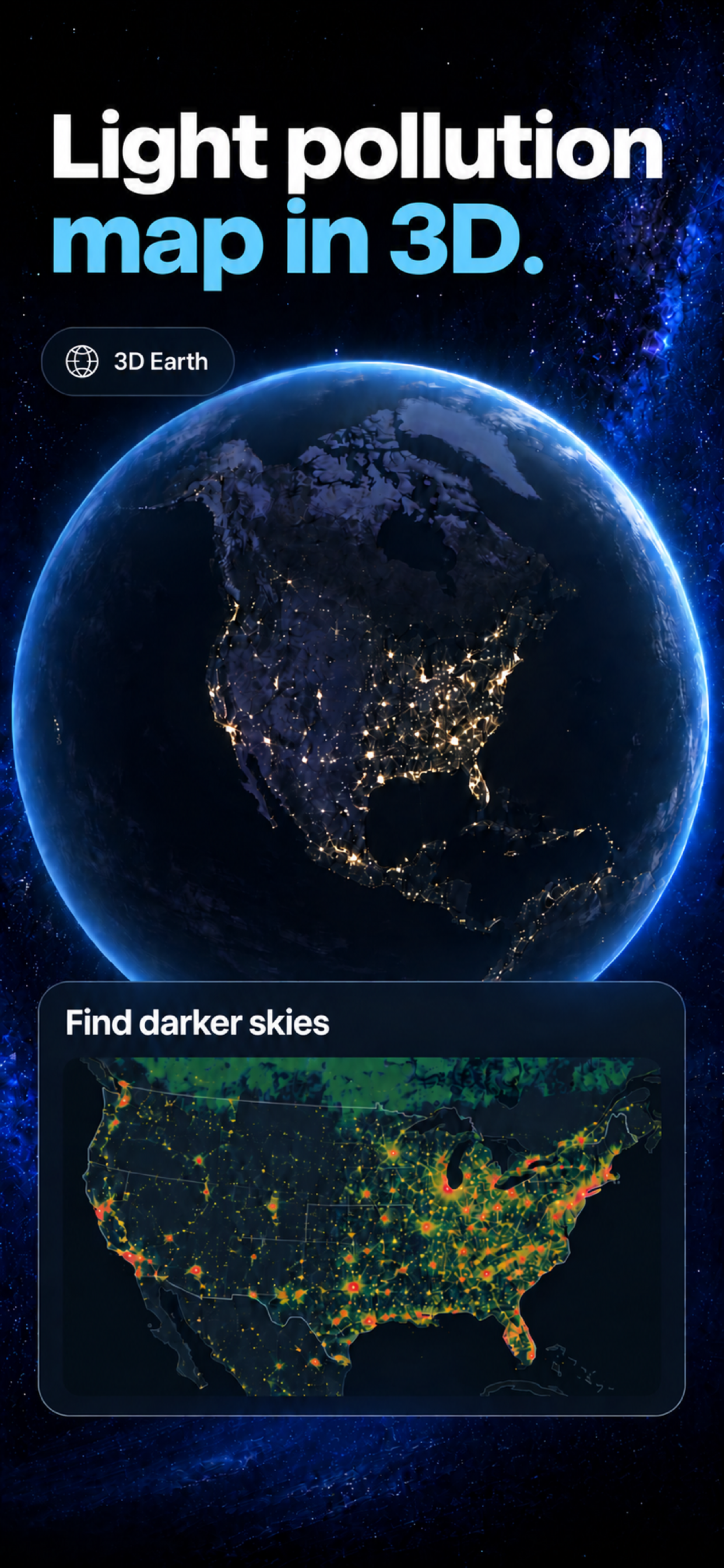 Noctis - Light Pollution Map