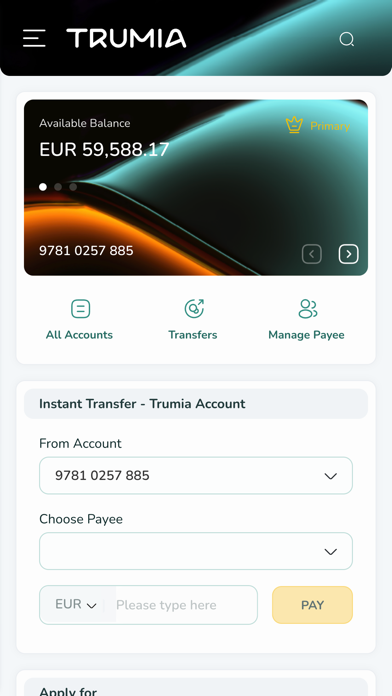 Trumia Screenshot