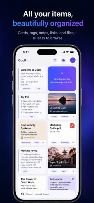 Quolt: Save Links & Articles screenshot 2