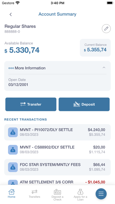 Metro Plus Credit Union Mobile Screenshot