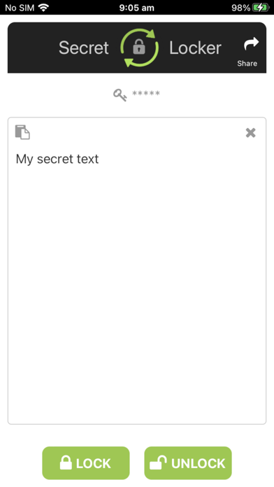 Screenshot #3 pour Secret Locker App