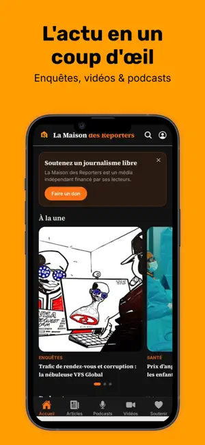 La Maison des Reporters screenshot 4