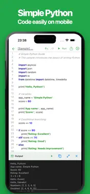 Simple Python screenshot 1