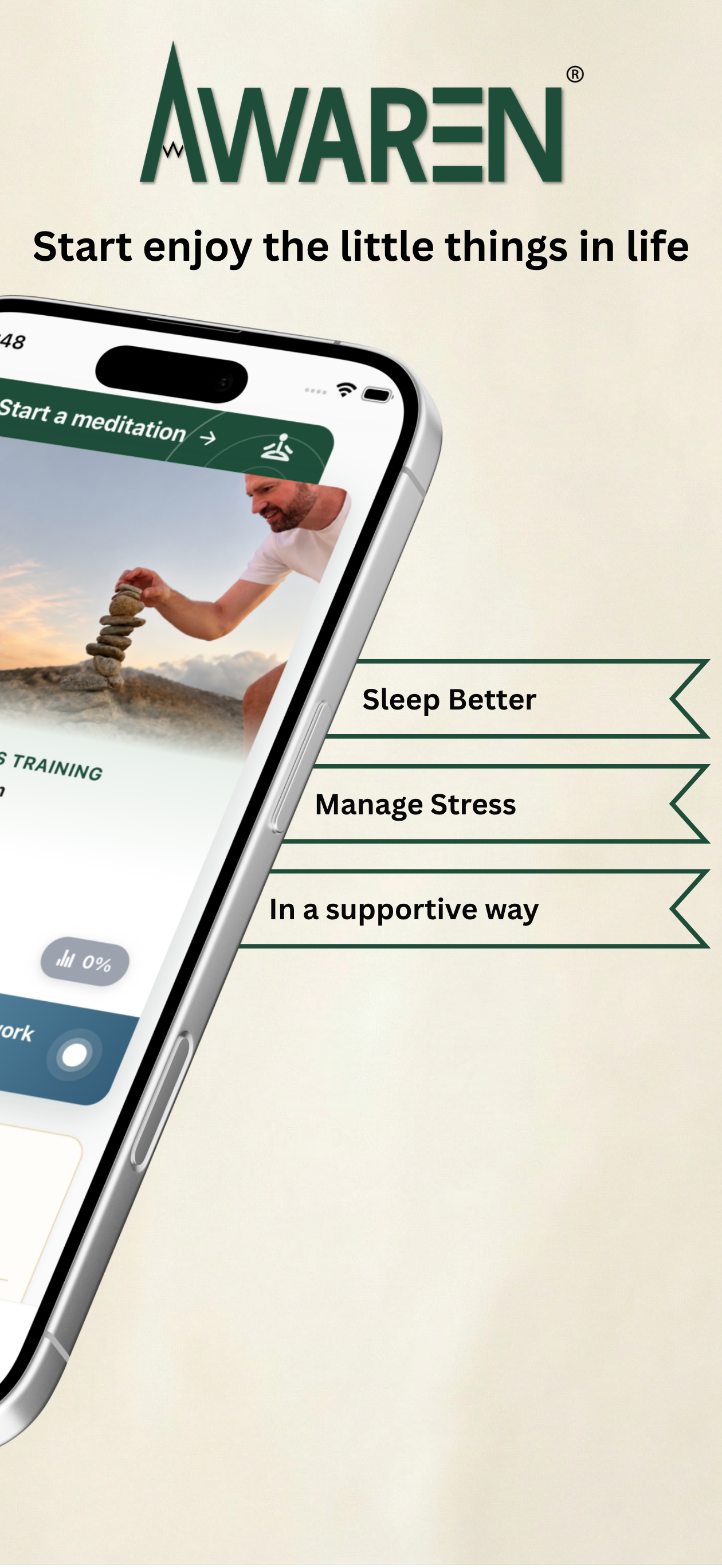 Awaren: Mindfulness MBSR screenshot 2