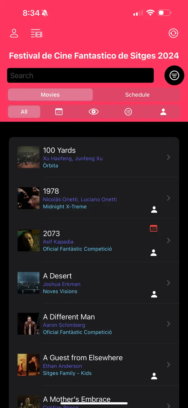 Screenshot #2 pour Festival Planner