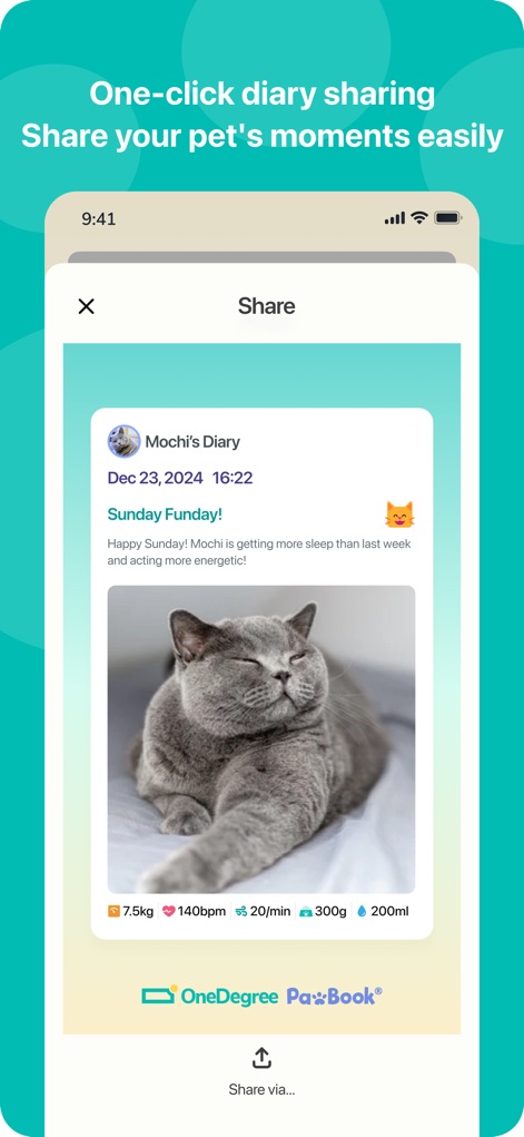 PawBook- Pet Diary - Health & Fitness App | MWM