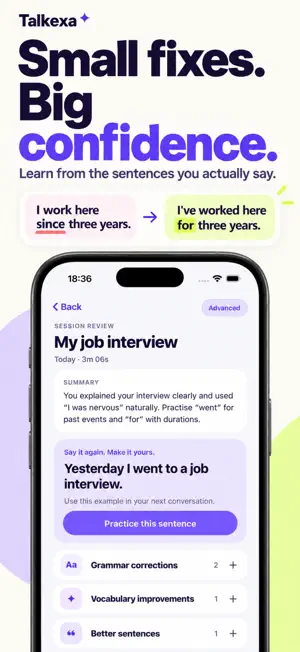 Talkexa: English Conversation screenshot 2