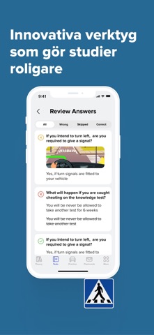 Teoriprovet Körkort 2026 App Store preview screenshot 5