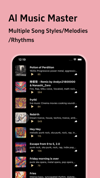 Suuno AI -Music Screenshot
