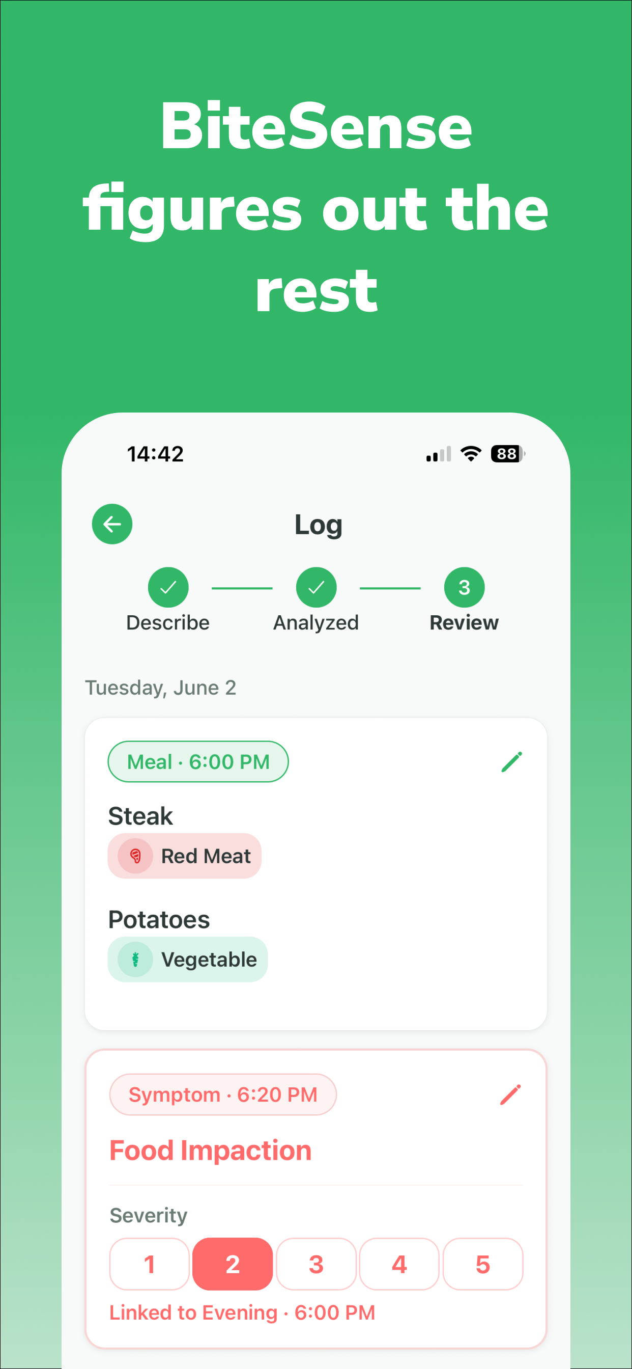 BiteSense-Food Symptom Tracker