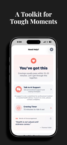 Clear Days : Sobriety Tracker Screenshot 6 of 8