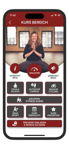 Fit³ Gesundheitswerkstatt screenshot