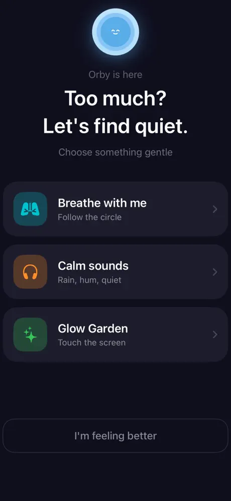 Gentle Orbアプリ screenshot 3