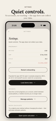 OB Pregnancy Wheel Made Easy screenshot