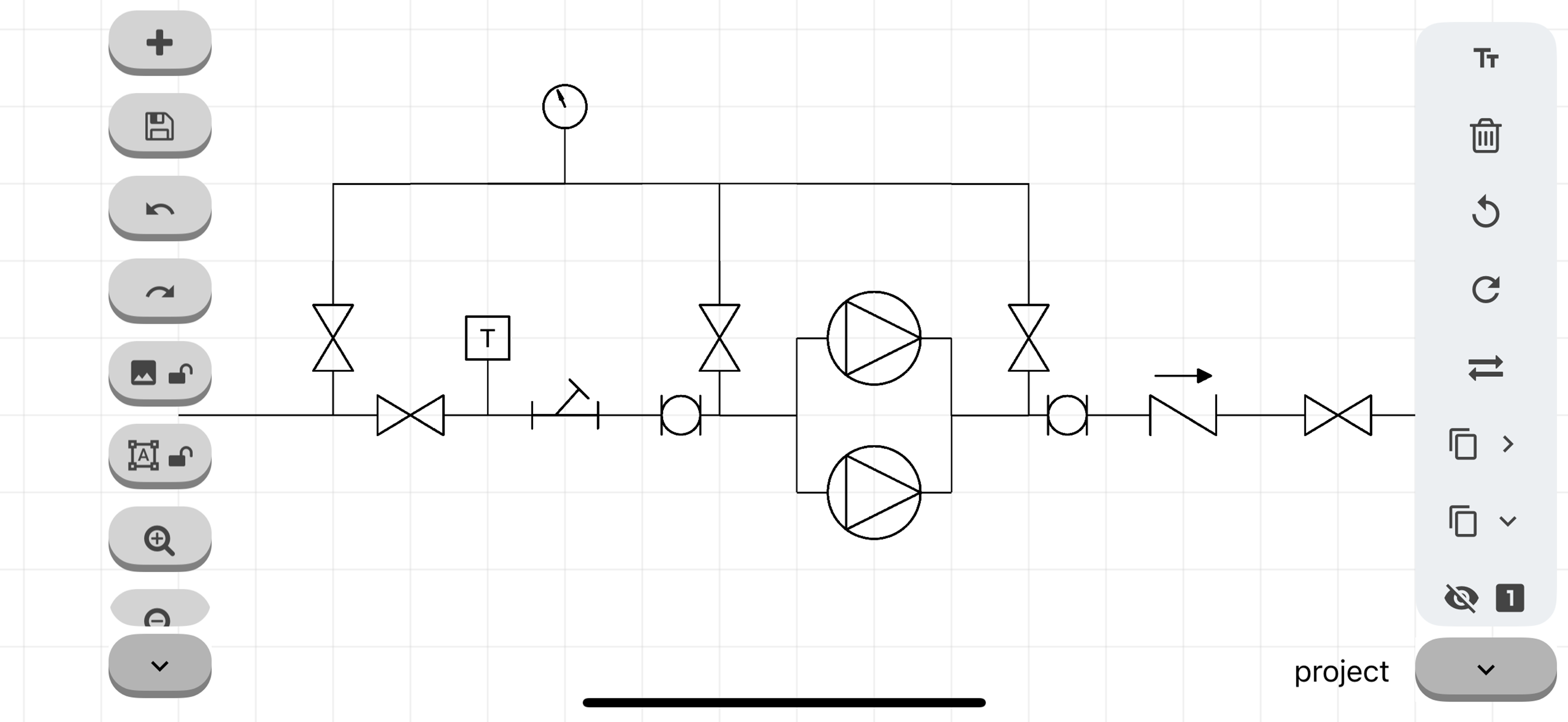 Hydraulic schemes