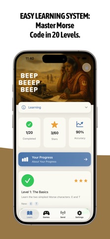 Beep Beep Morse Code Screenshot 2 of 6