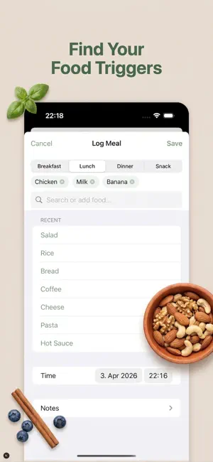 FoodFeel: IBS Symptom Tracker screenshot 2