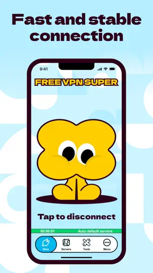VPN - Super VPN Fast & Secure iPhone Ekran Görüntüsü 3
