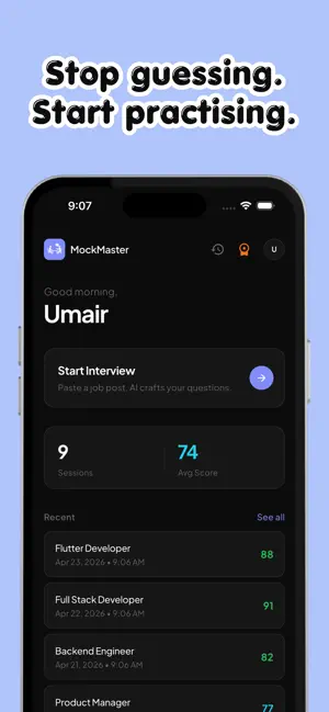 Mocklytics - AI Interview Prep screenshot 4