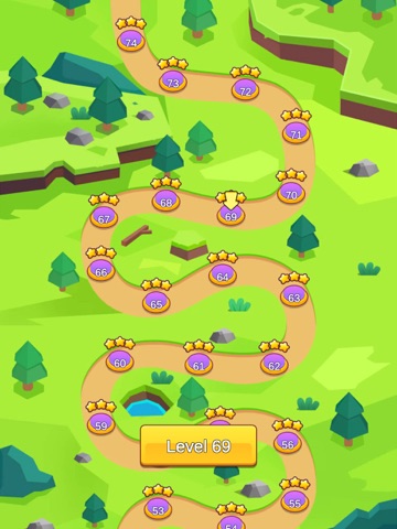 Snake Entangle Puzzle iPad screenshot