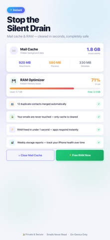 Optimo: Phone Cleaner & AI Screenshot 4 of 5