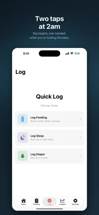 BabyCue: Baby & Feed Tracker screenshot 3