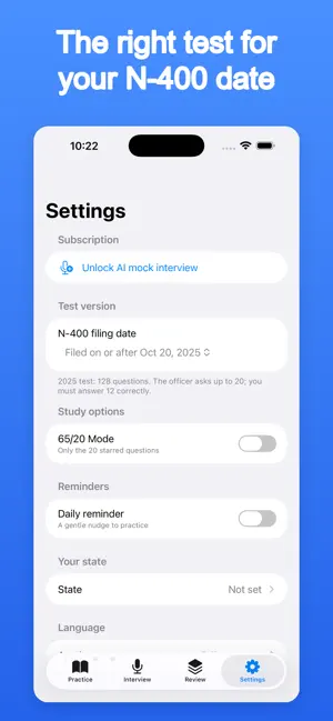 Citizenship Coach: Test 2026 screenshot 3