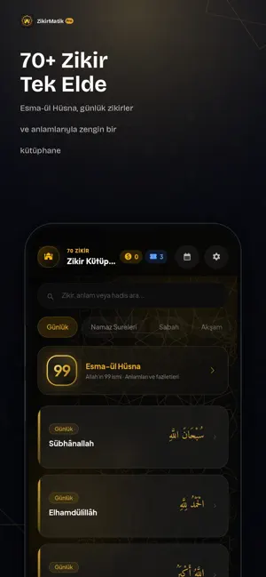 ZikirMatik Pro-Dijital Tesbih screenshot 4
