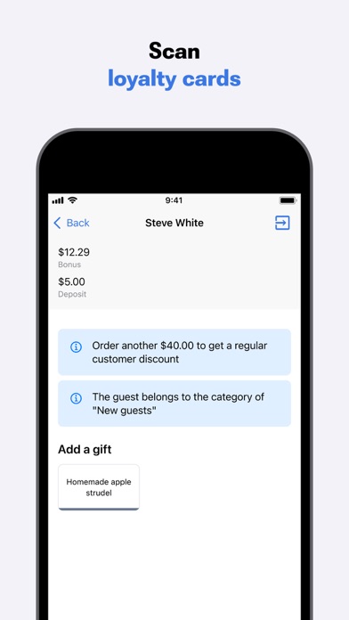 iikoWaiter Screenshot