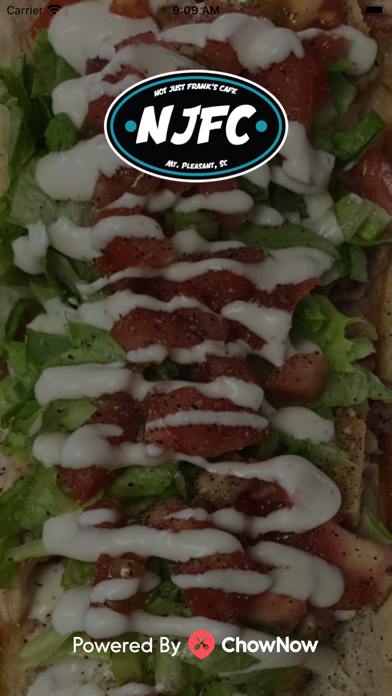 Not Just Franks Cafe iPhone screenshot 1 - Food & Drink app