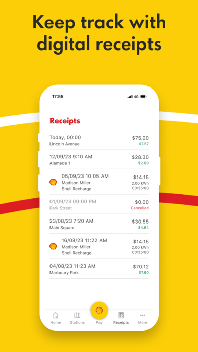 Shell: Fuel, Charge & More Screenshot