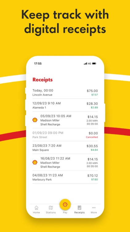 Shell: Fuel, Charge & More screenshot-4