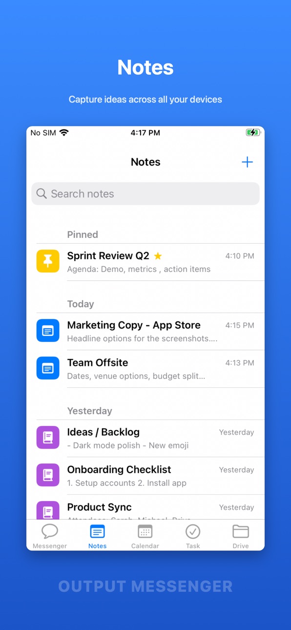 iPhone screenshot