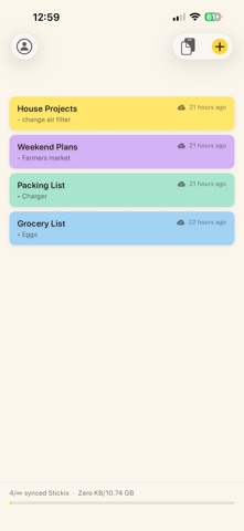 Sticki.ly - Shared Notes screenshot
