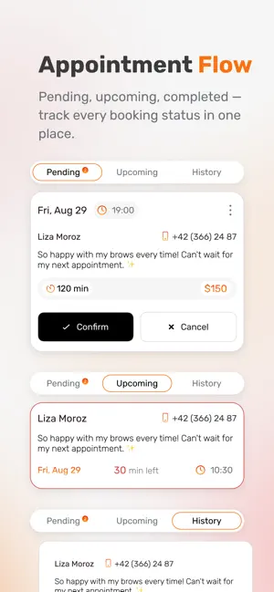 MioBook: Beauty Booking App screenshot 3