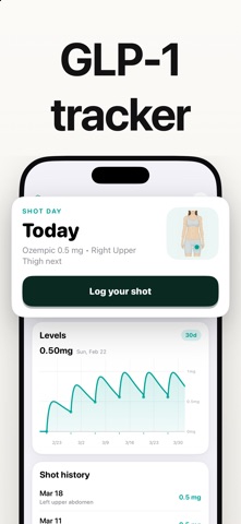 GLP 1 Tracker: Tonic Screenshot 1 of 8