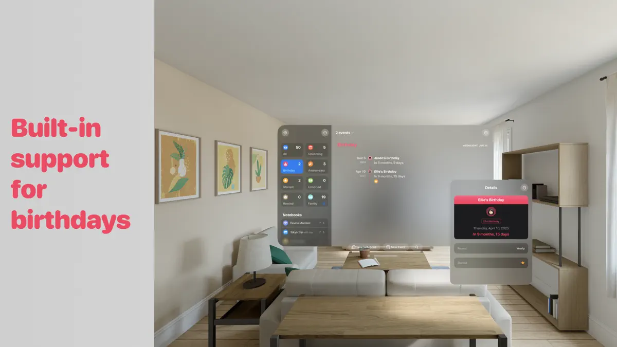 Pinning - Calendar Countdown screenshot 2