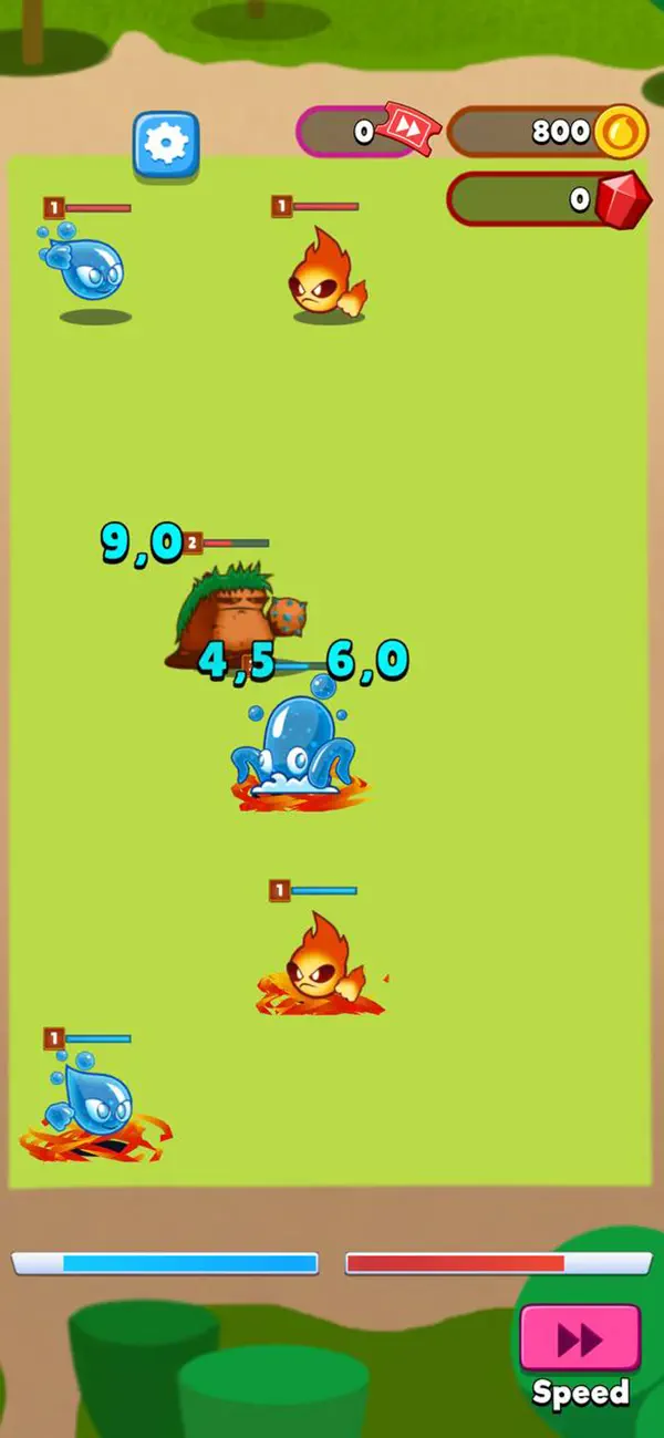 Elemental Monsters: Merge iOS Mod IPA screenshot 5 - iOS game interface