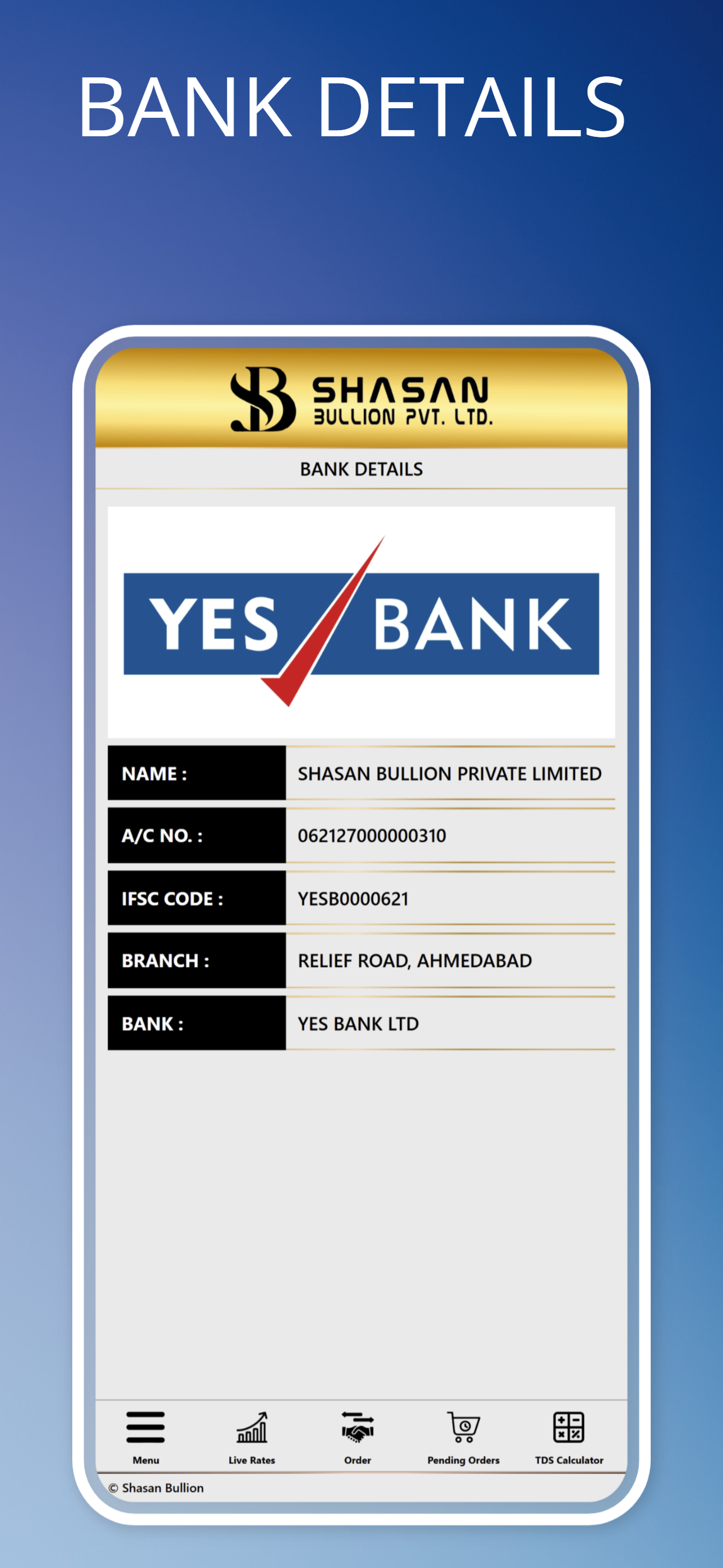 Shasan Bullion