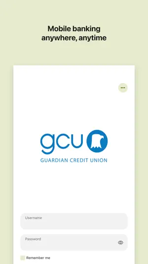 Guardian CU Mobile screenshot 1