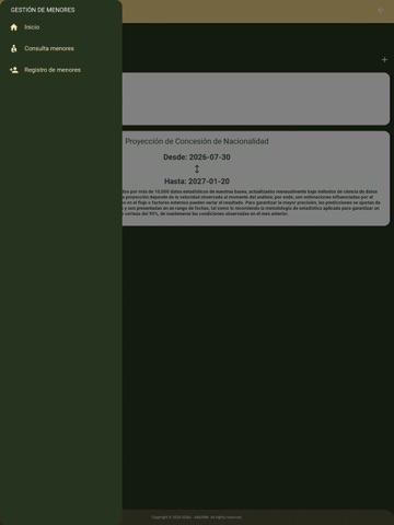 PortuTrack iPad screenshot